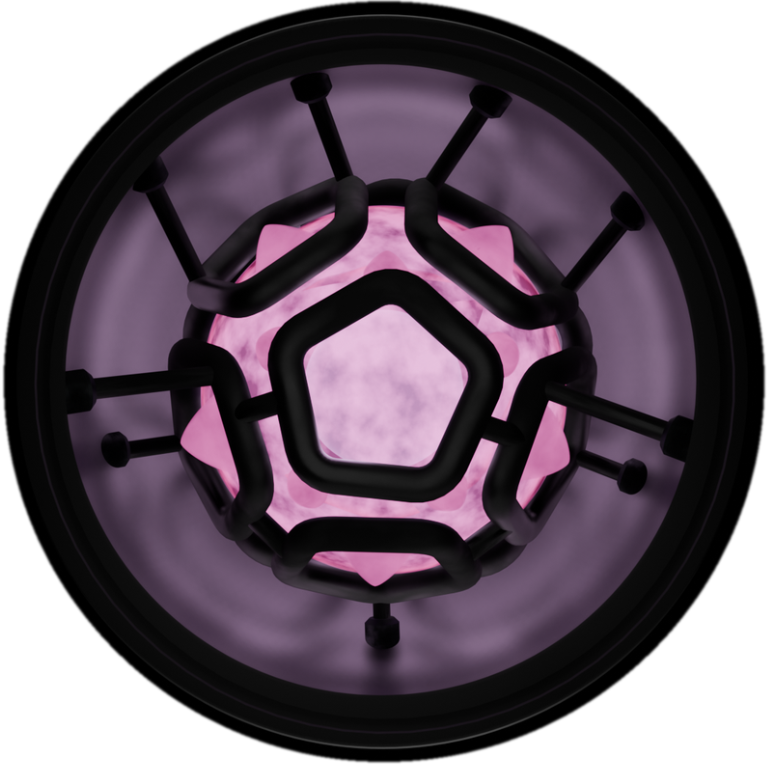 Render of the Kinetic Fusion compact hybrid fusion reactor, a dodecahedral vessel